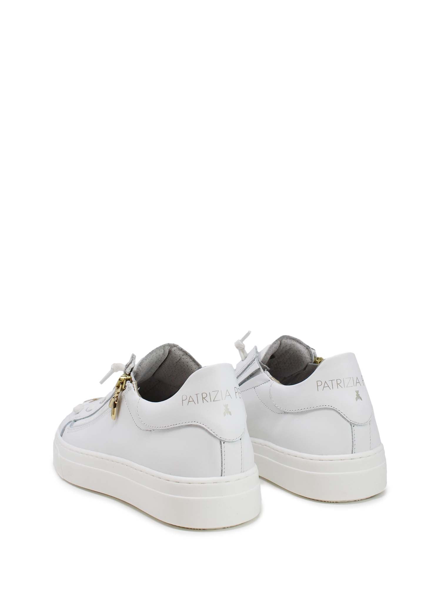 Sneakers Bianco Oro Patrizia Pepe