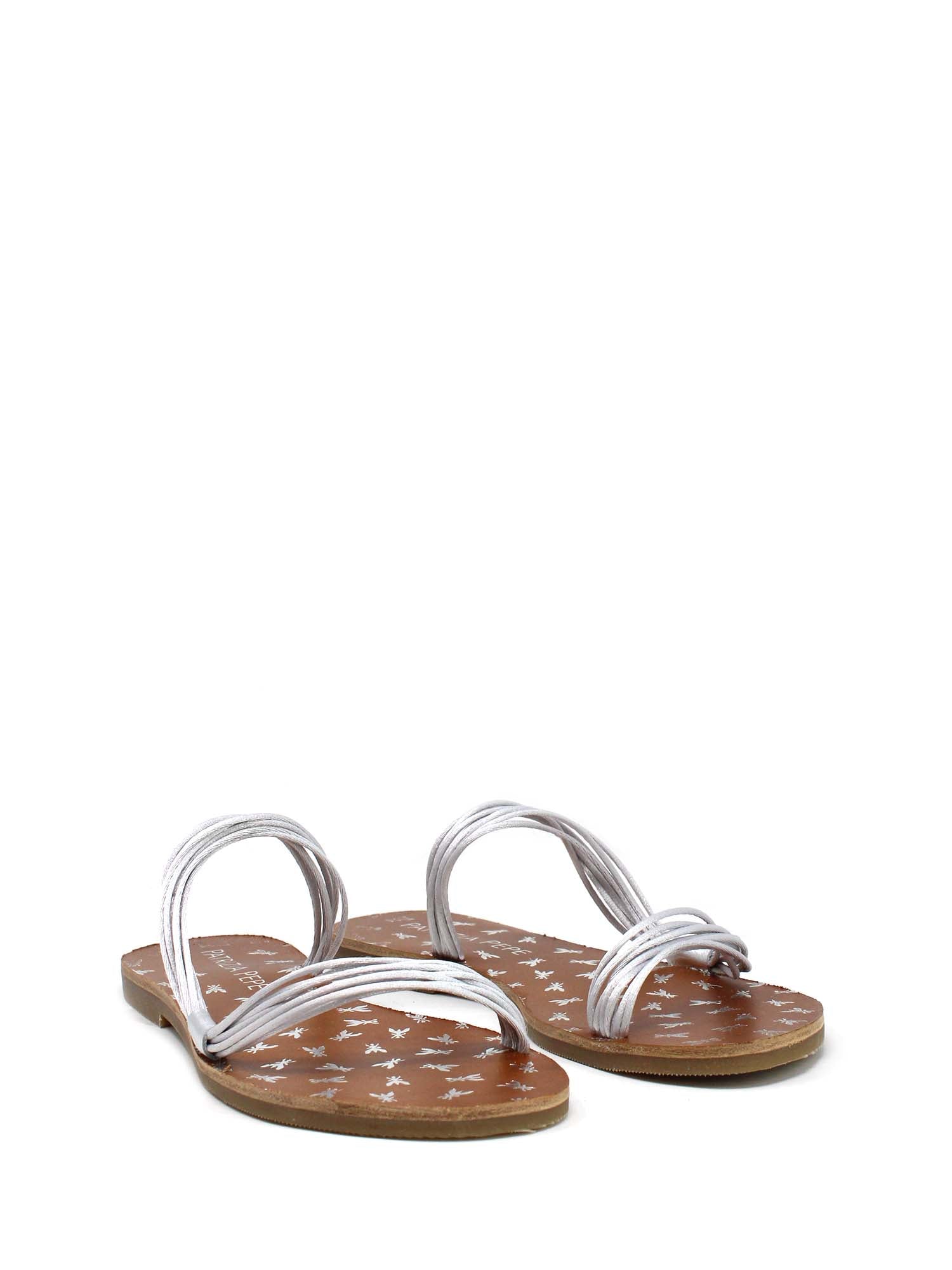 Sandali Argentato Patrizia Pepe