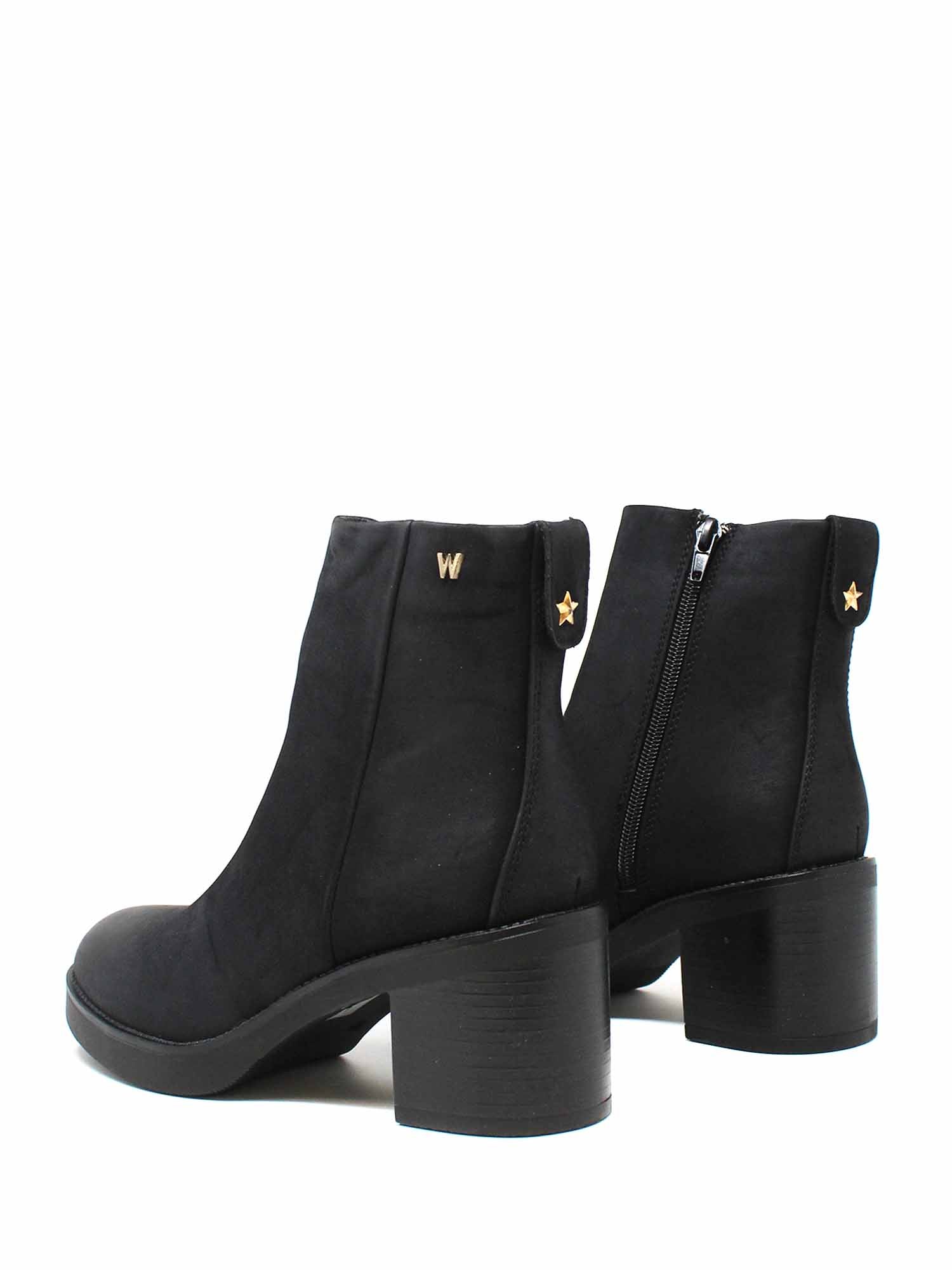 Stivaletti Nero Wrangler