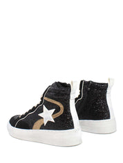 Sneakers Nero Gold&gold