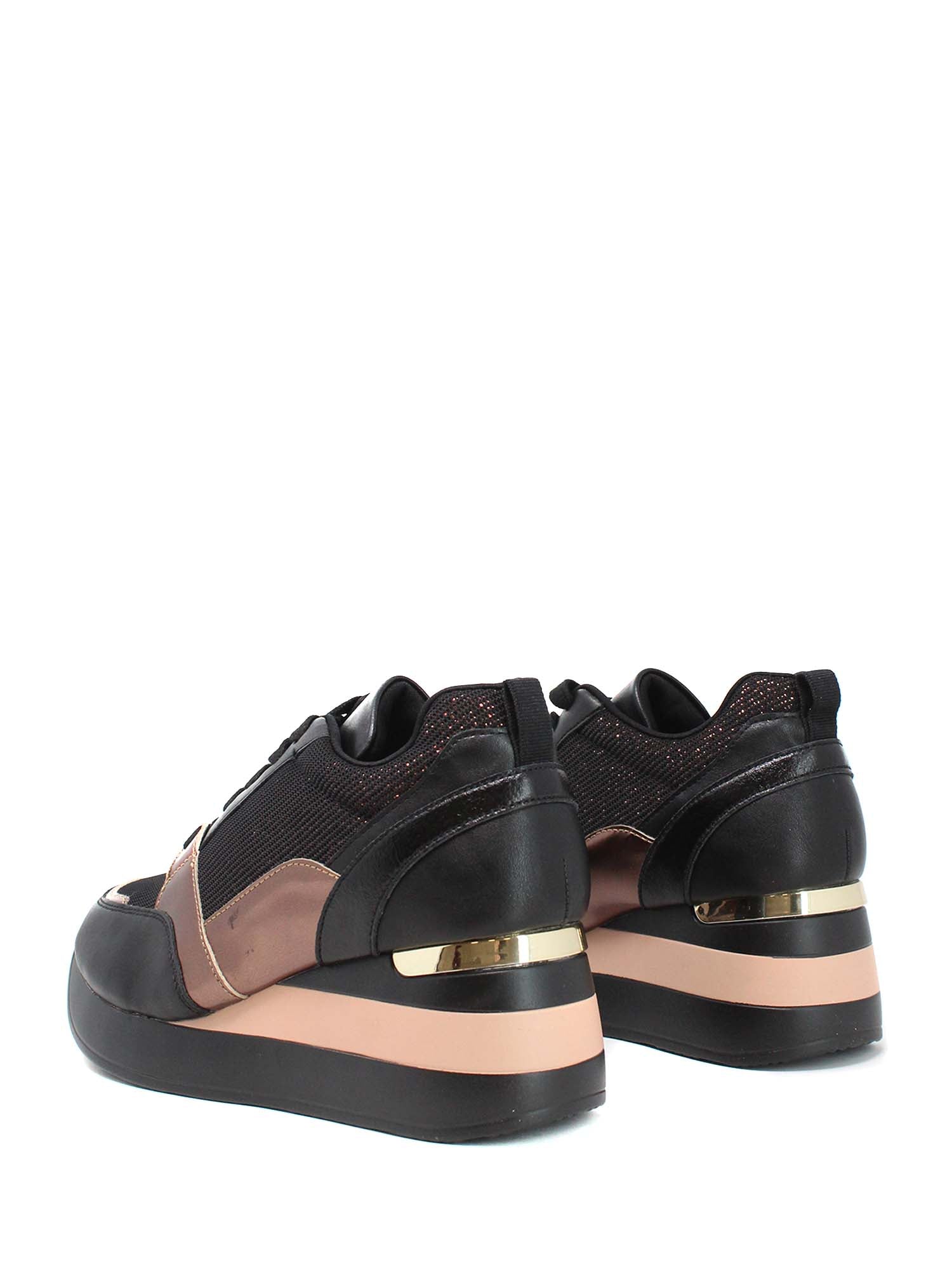 Sneakers Nero Gold&gold