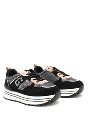 Sneakers Nero Gold&gold