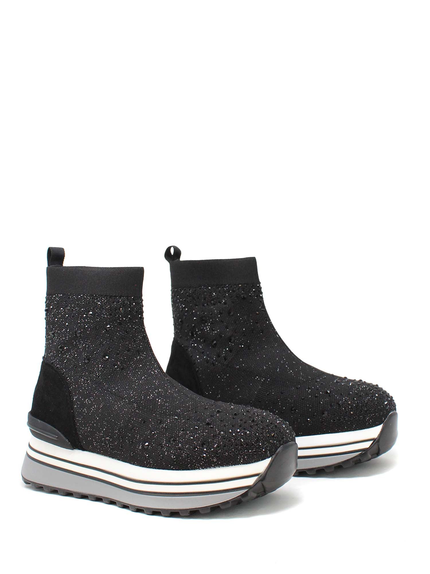 Sneakers Nero Gold&gold