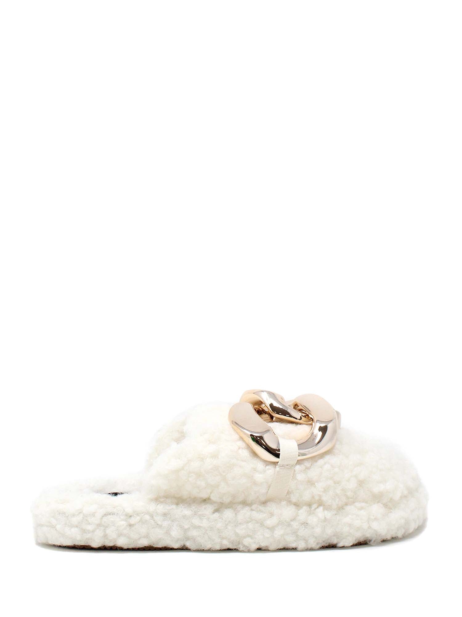 Pantofole Bianco Gold&gold