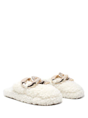 Pantofole Bianco Gold&gold