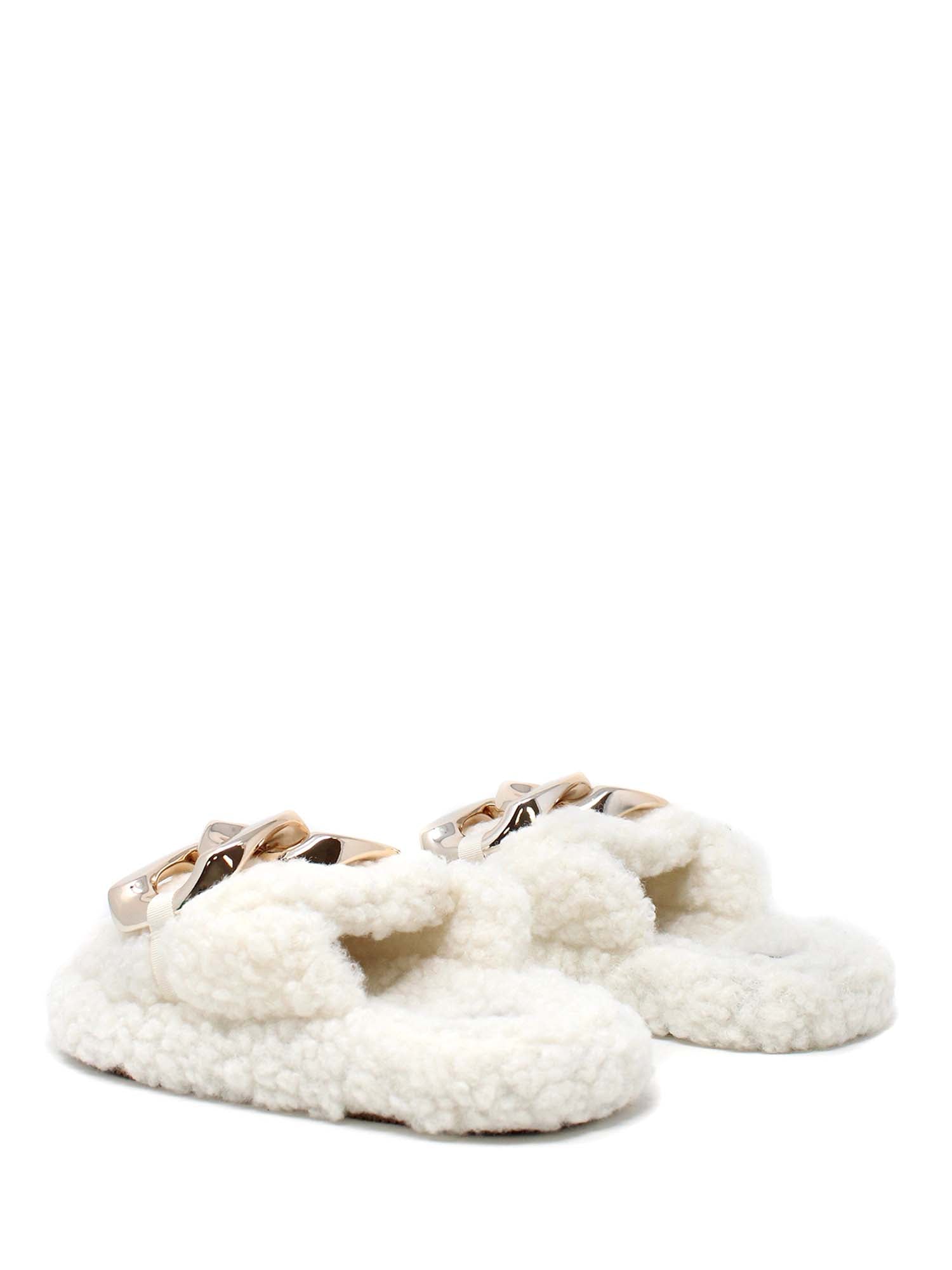 Pantofole Bianco Gold&gold