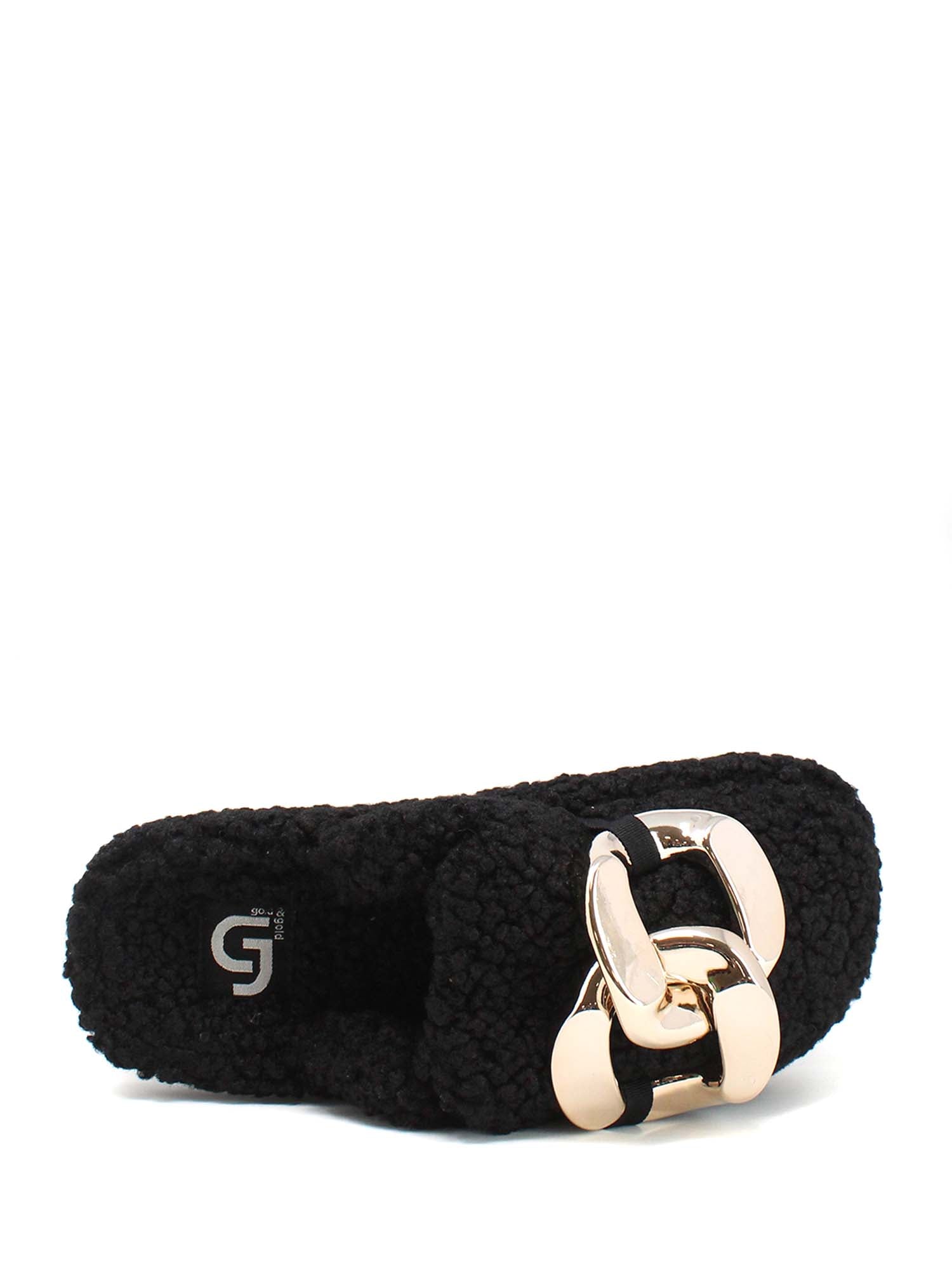 Pantofole Nero Gold&gold