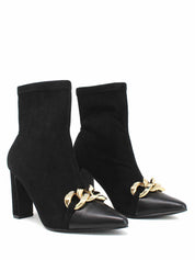 Stivaletti Nero Gold&gold