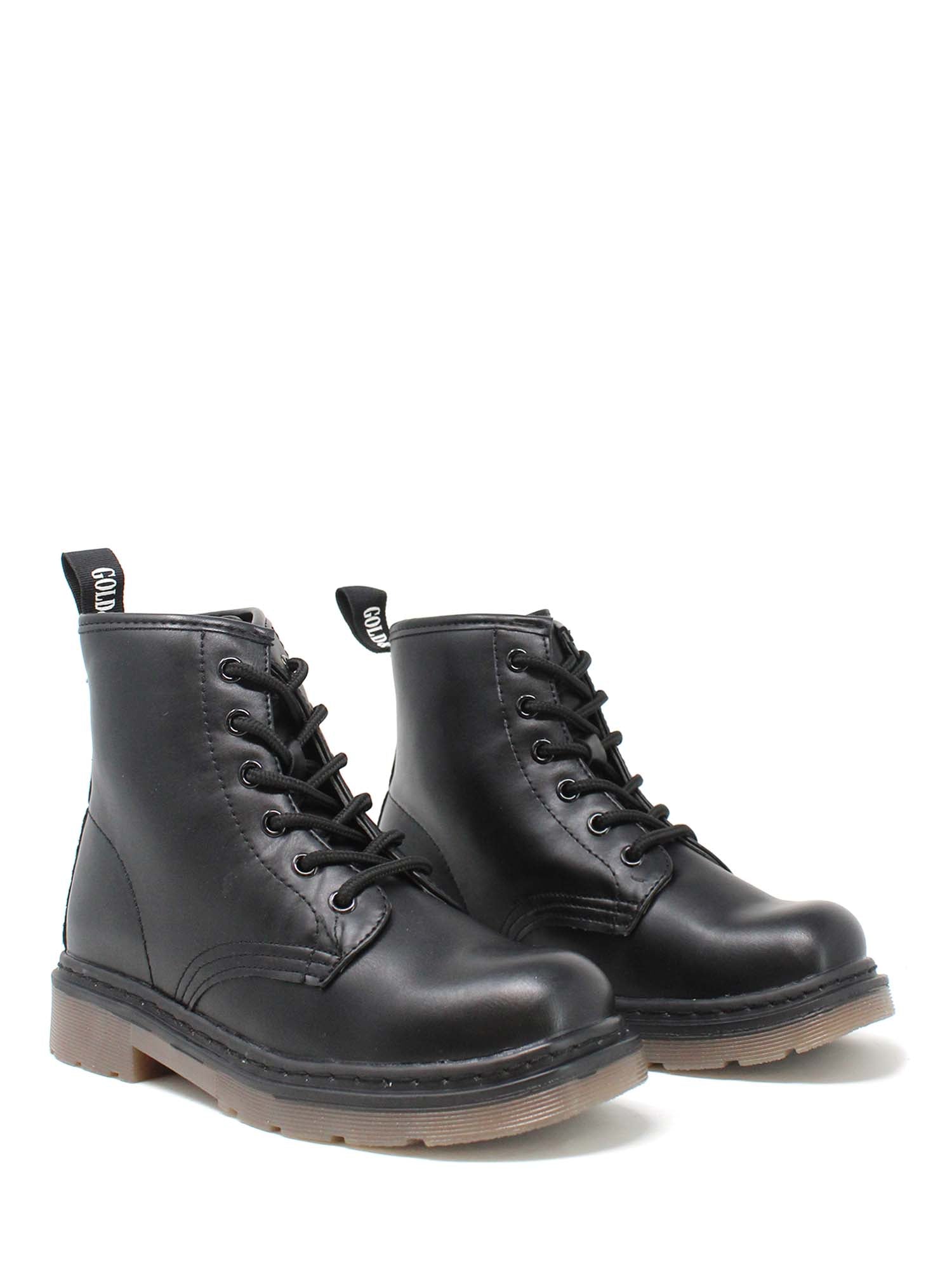 Anfibi Nero Gold&gold