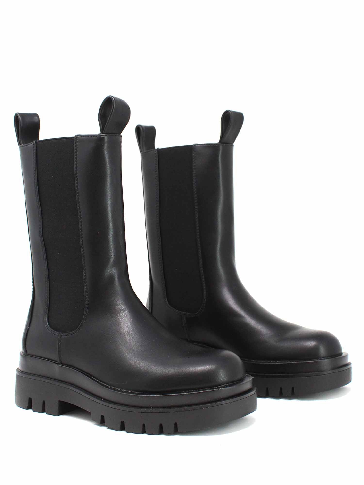 Stivaletti Nero Gold&gold