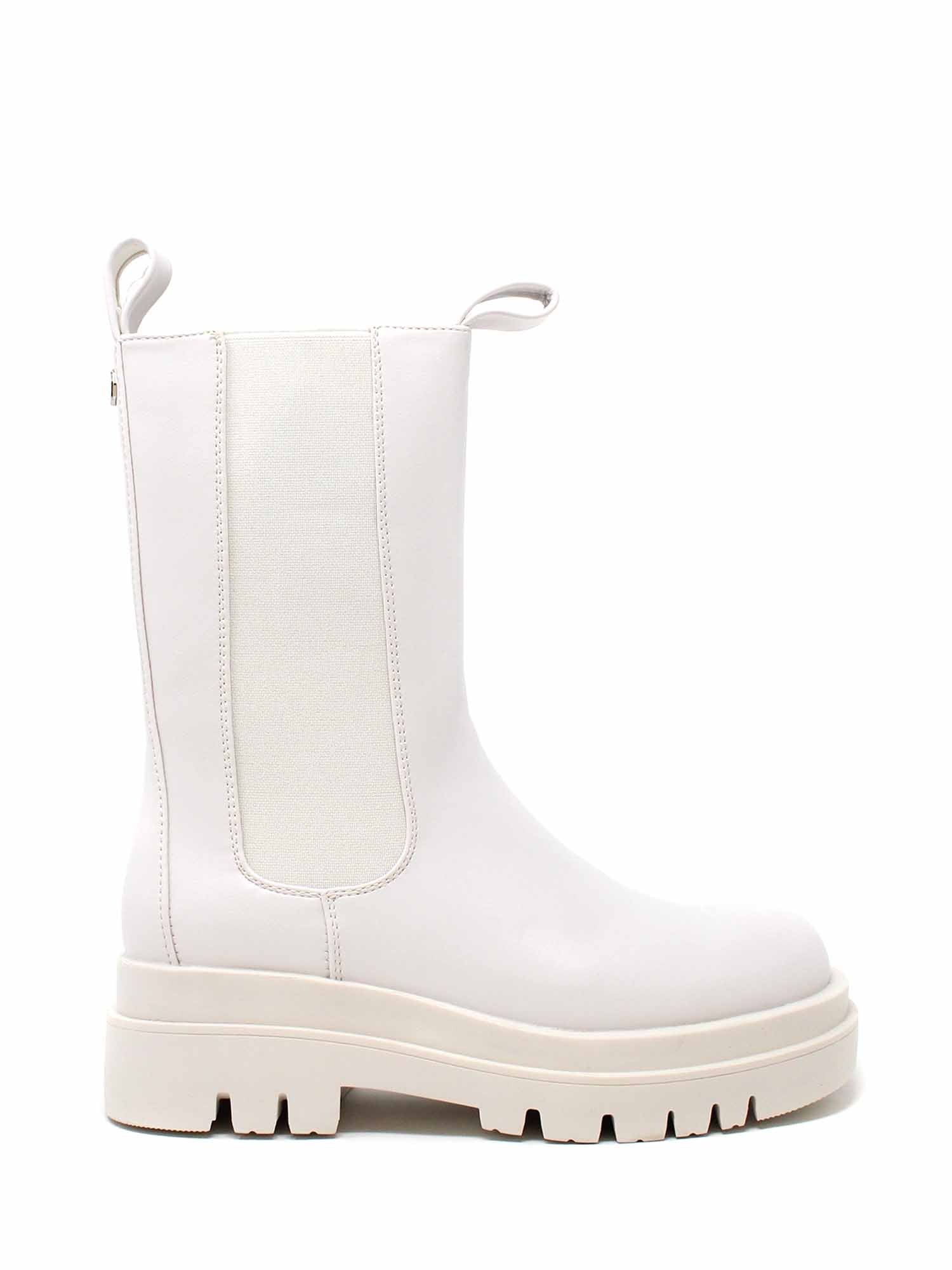 Stivaletti Bianco Gold&gold