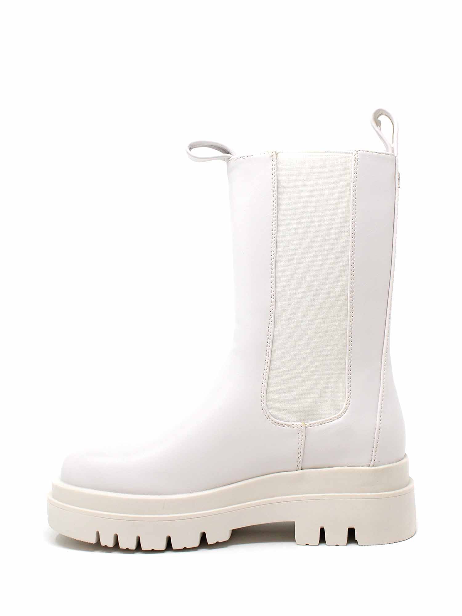 Stivaletti Bianco Gold&gold