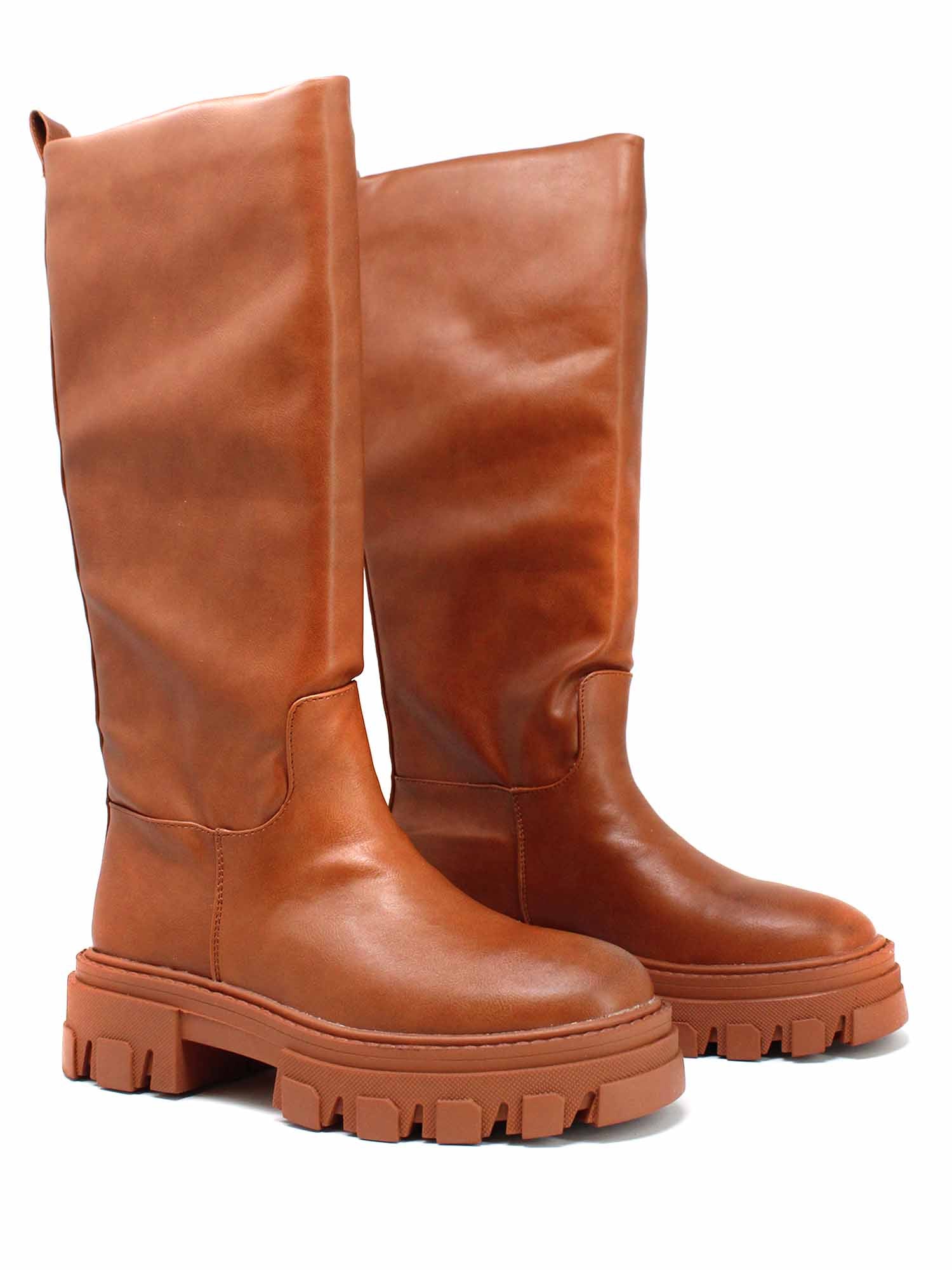 Stivali Marrone Gold&gold