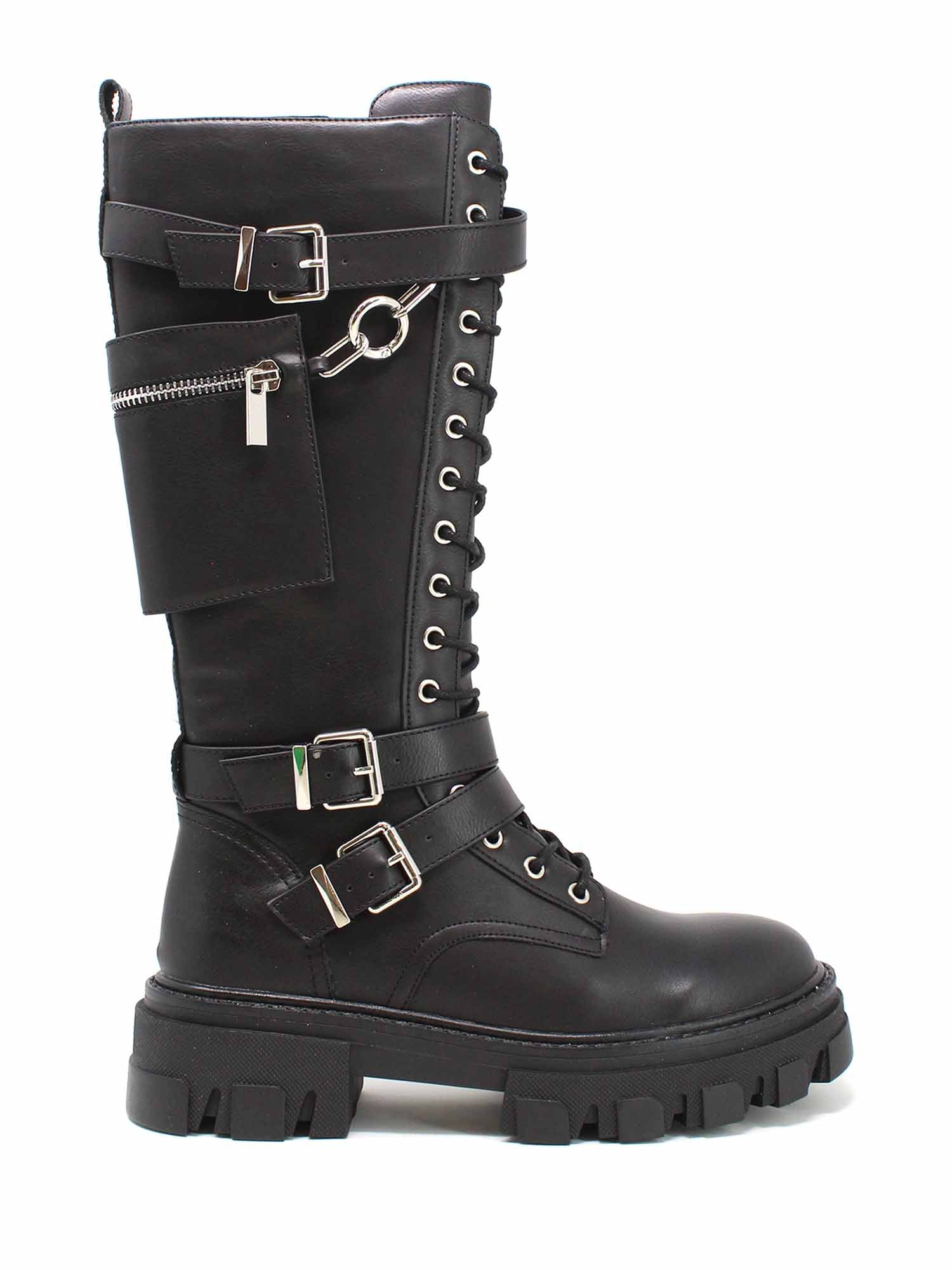 Stivali Nero Gold&gold