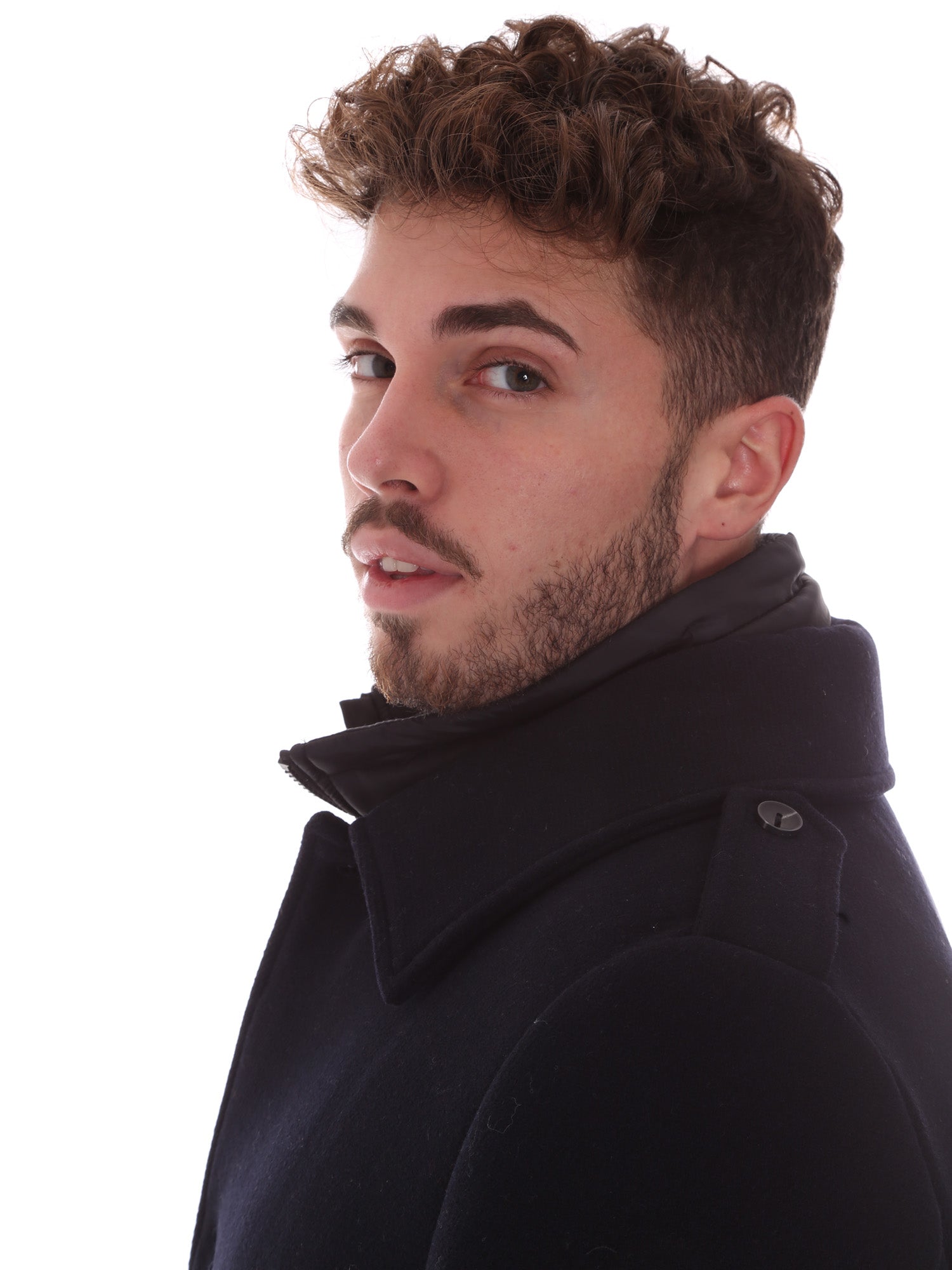 Cappotti Nero Antony Morato