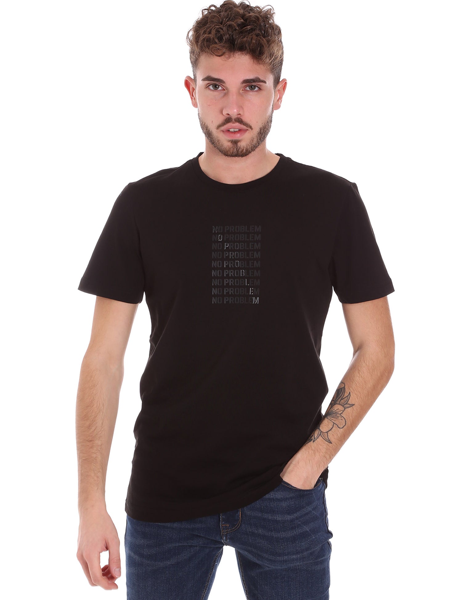 T-shirt Nero Antony Morato