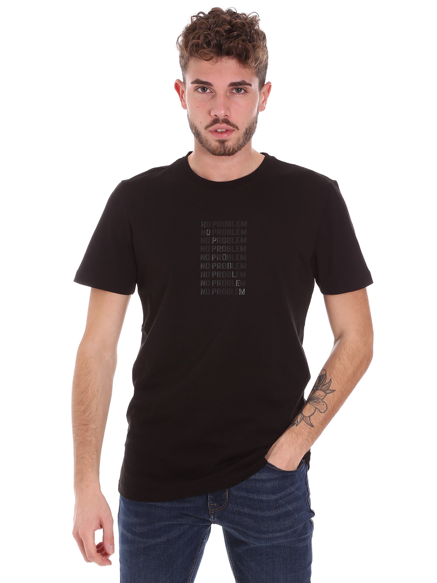 T-shirt Nero Antony Morato