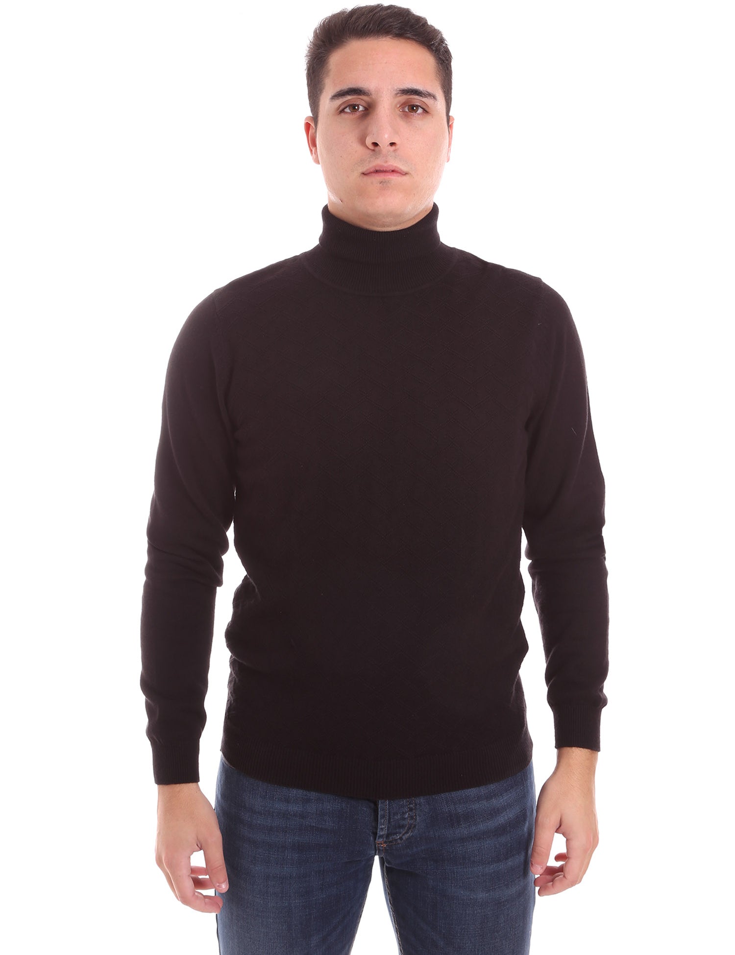 Maglie a collo alto Nero Antony Morato
