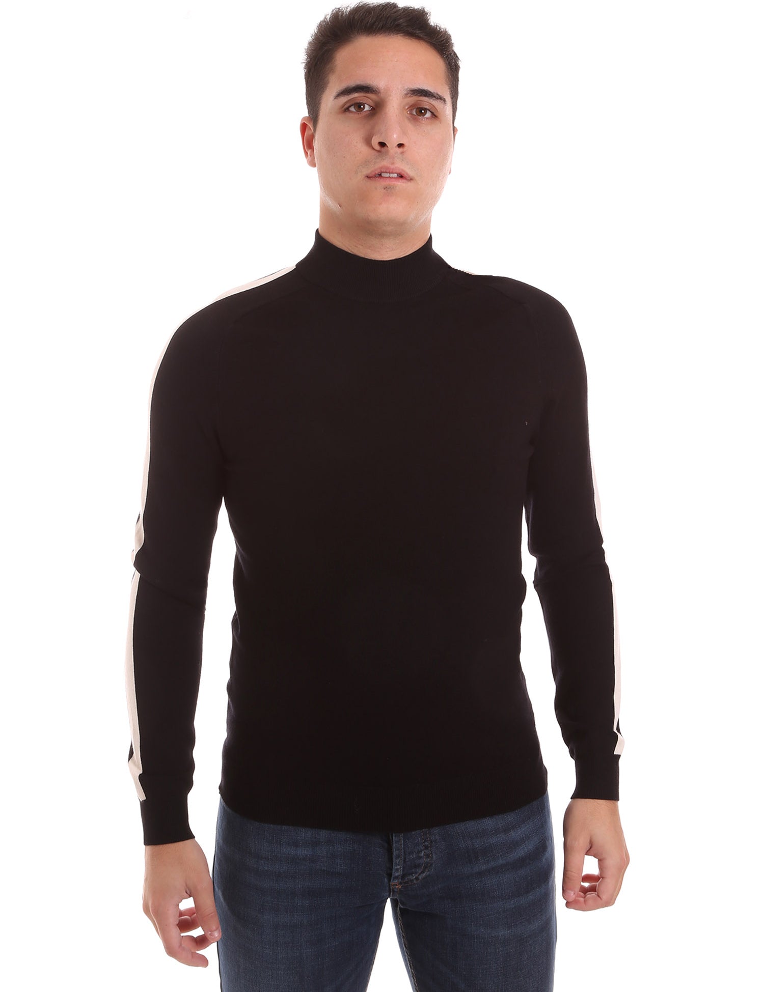 Maglie a collo alto Nero Antony Morato