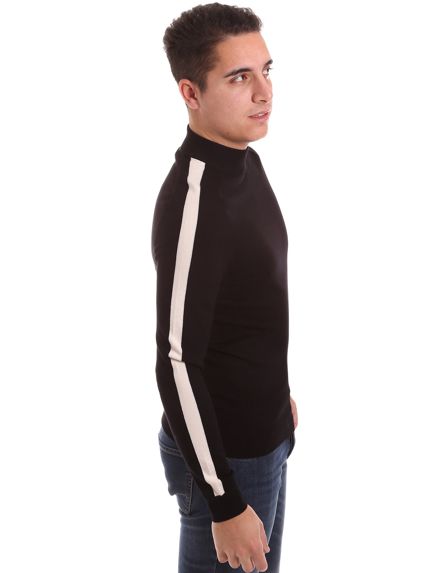 Maglie a collo alto Nero Antony Morato