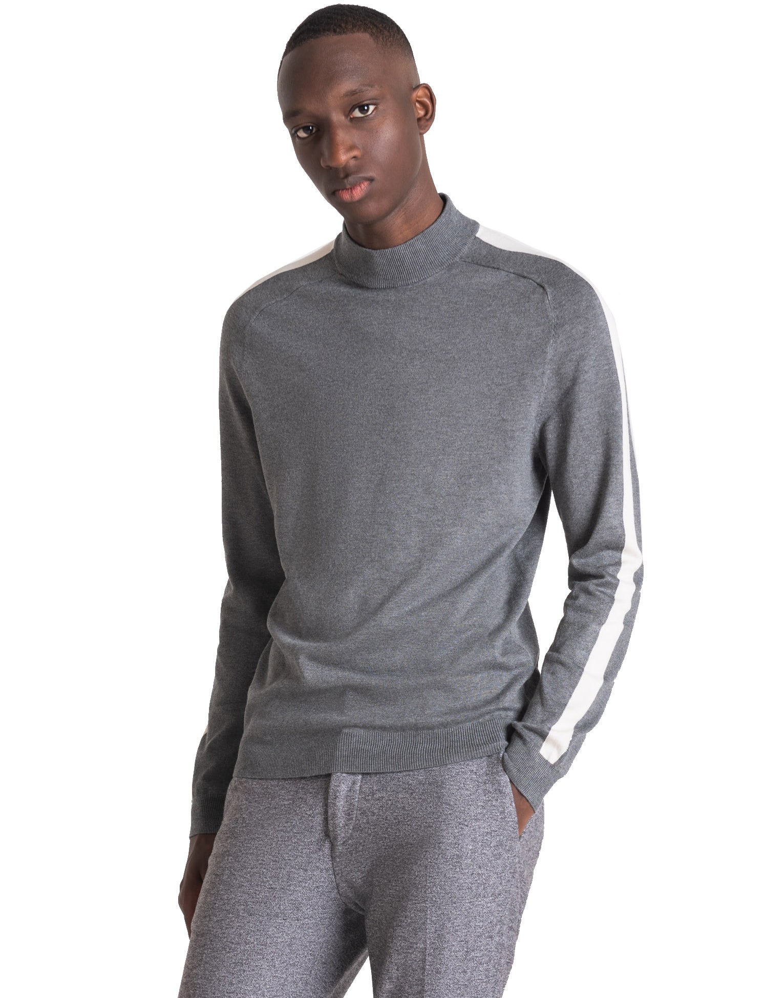 Maglie a collo alto Grigio Antony Morato