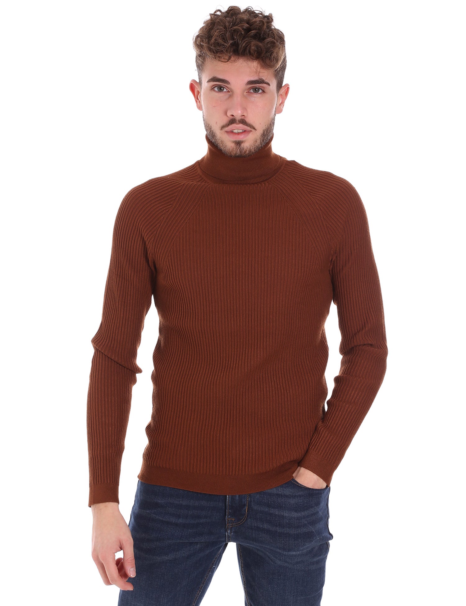 Maglie a collo alto Marrone Antony Morato