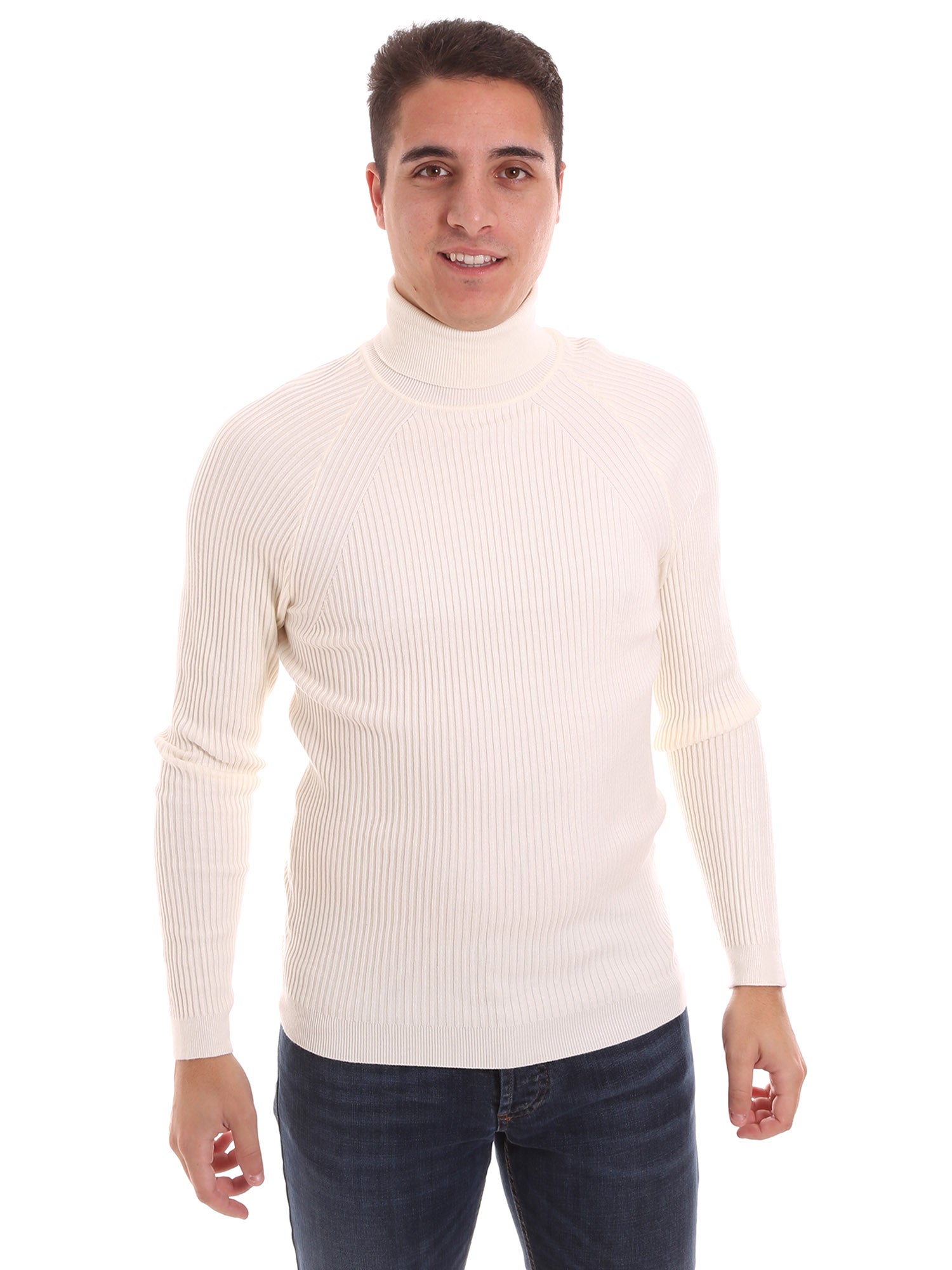 Maglie a collo alto Bianco Antony Morato