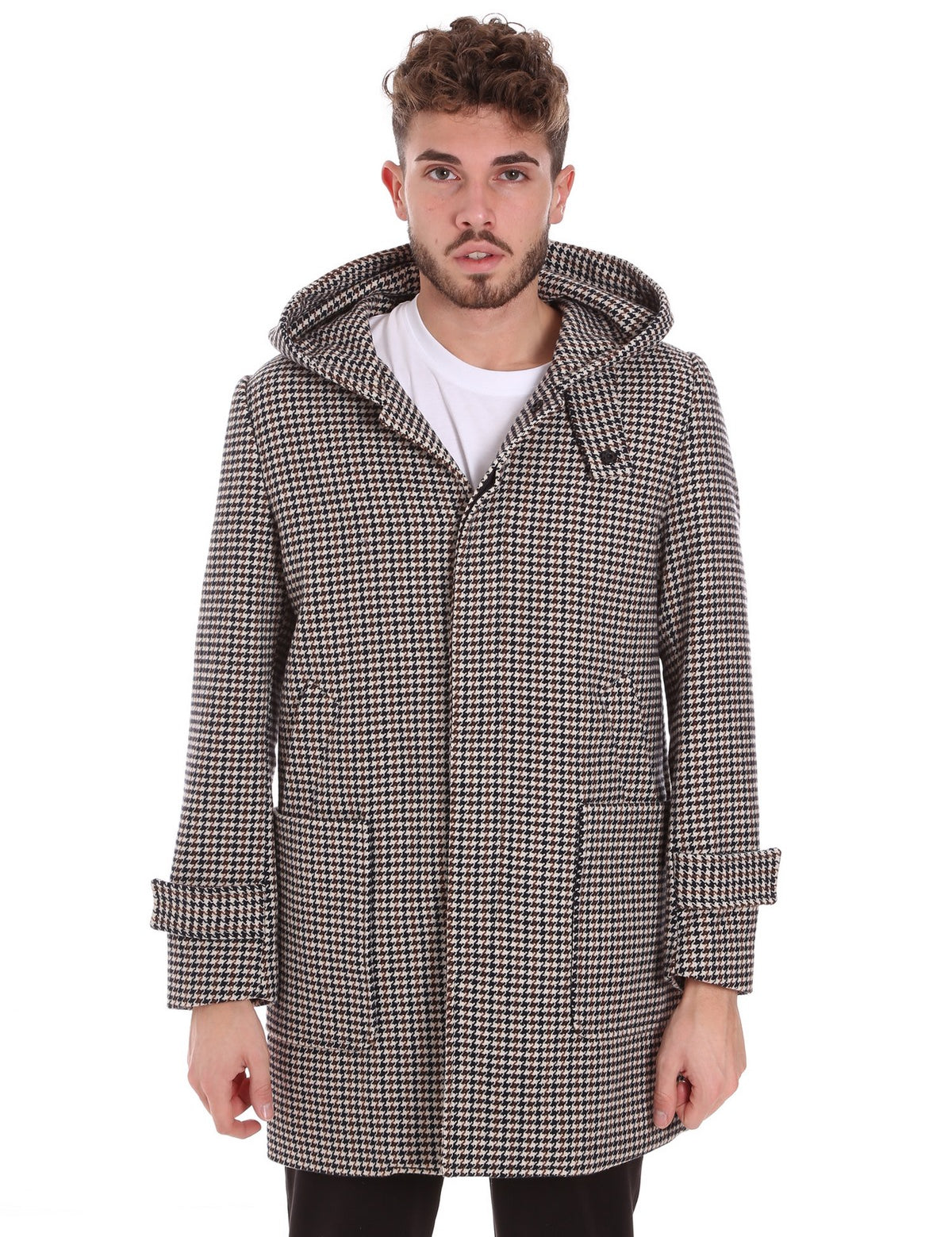 Cappotti Marrone Antony Morato