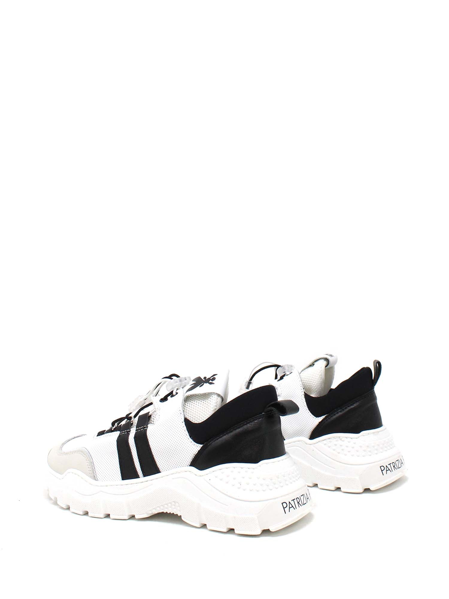 Sneakers Bianco Nero Patrizia Pepe
