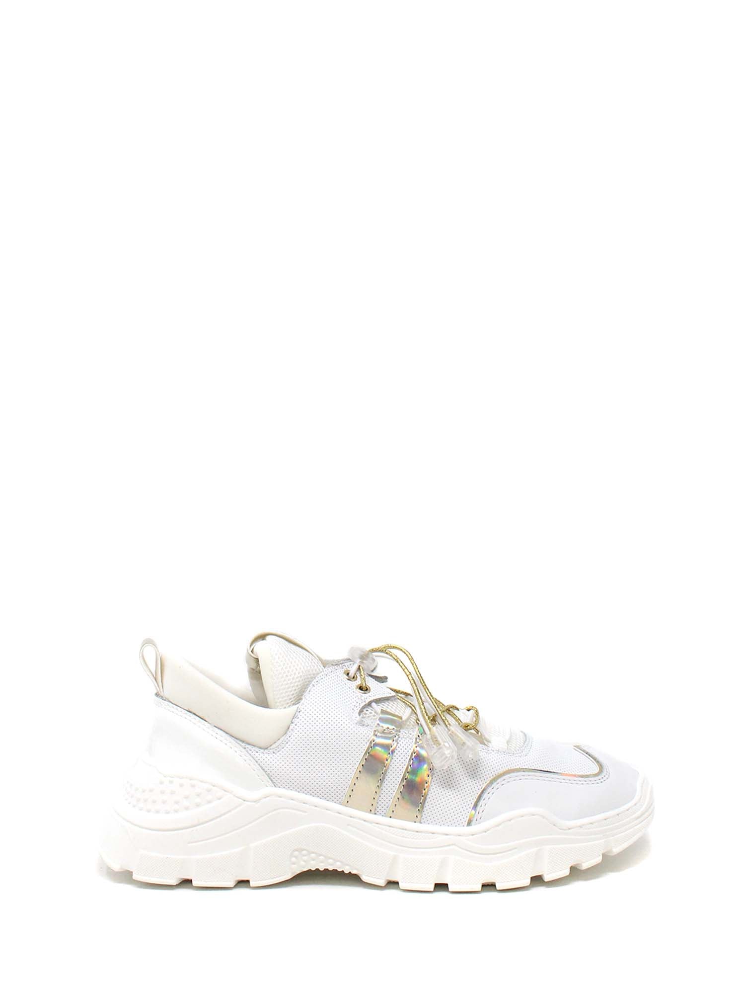 Sneakers Bianco Oro Patrizia Pepe