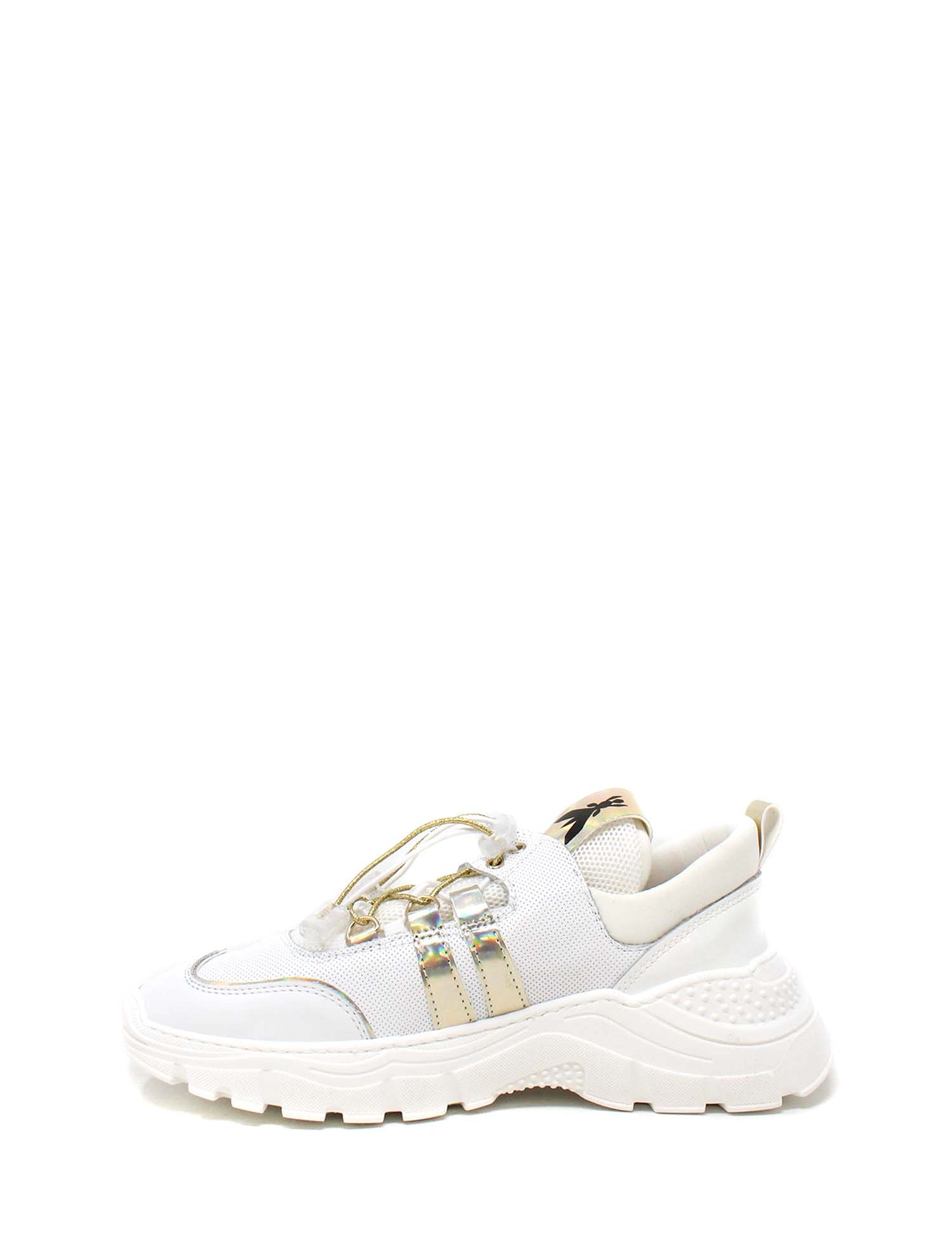 Sneakers Bianco Oro Patrizia Pepe