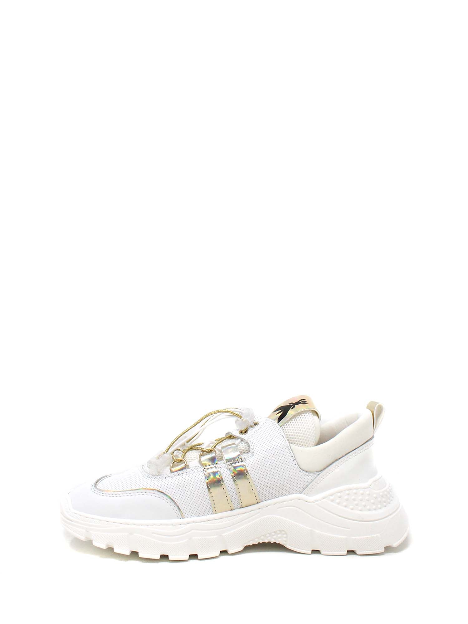 Sneakers Bianco Oro Patrizia Pepe