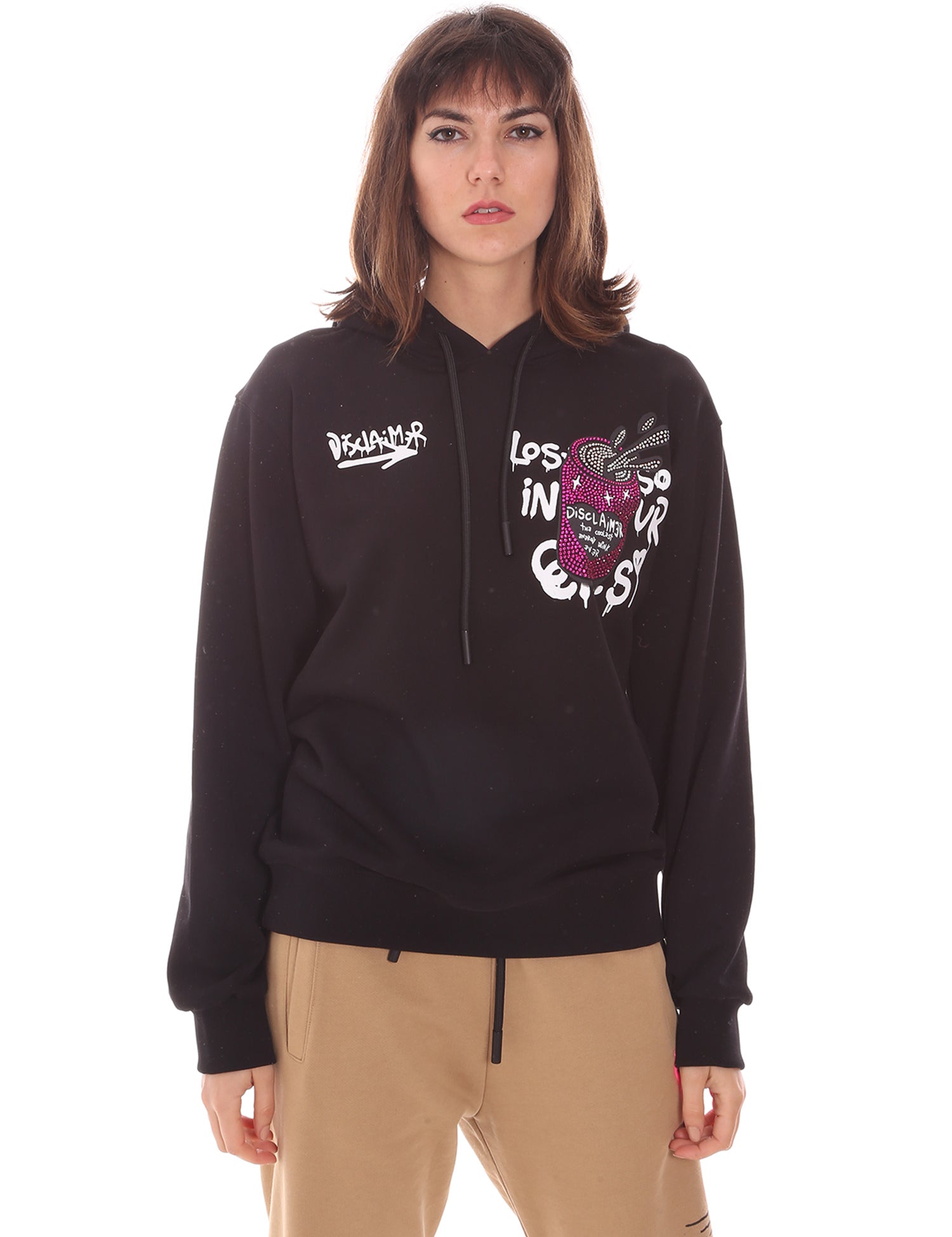 Felpe Nero Disclaimer