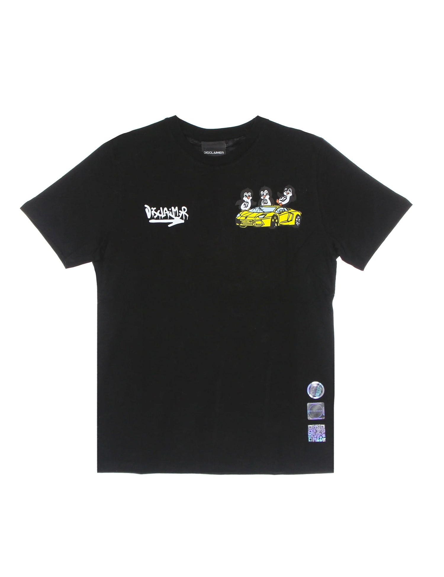 T-shirt Nero Disclaimer