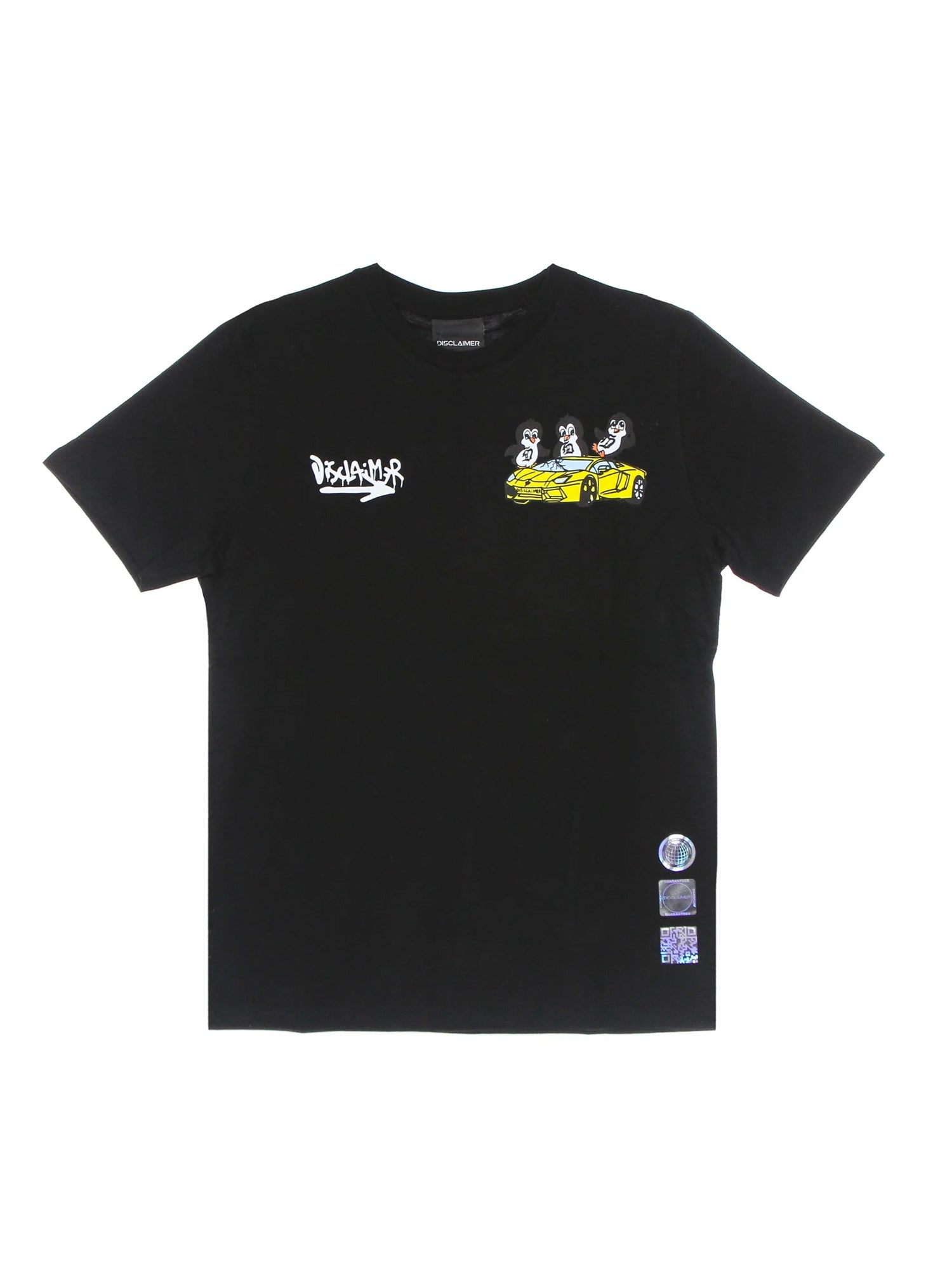 T-shirt Nero Disclaimer