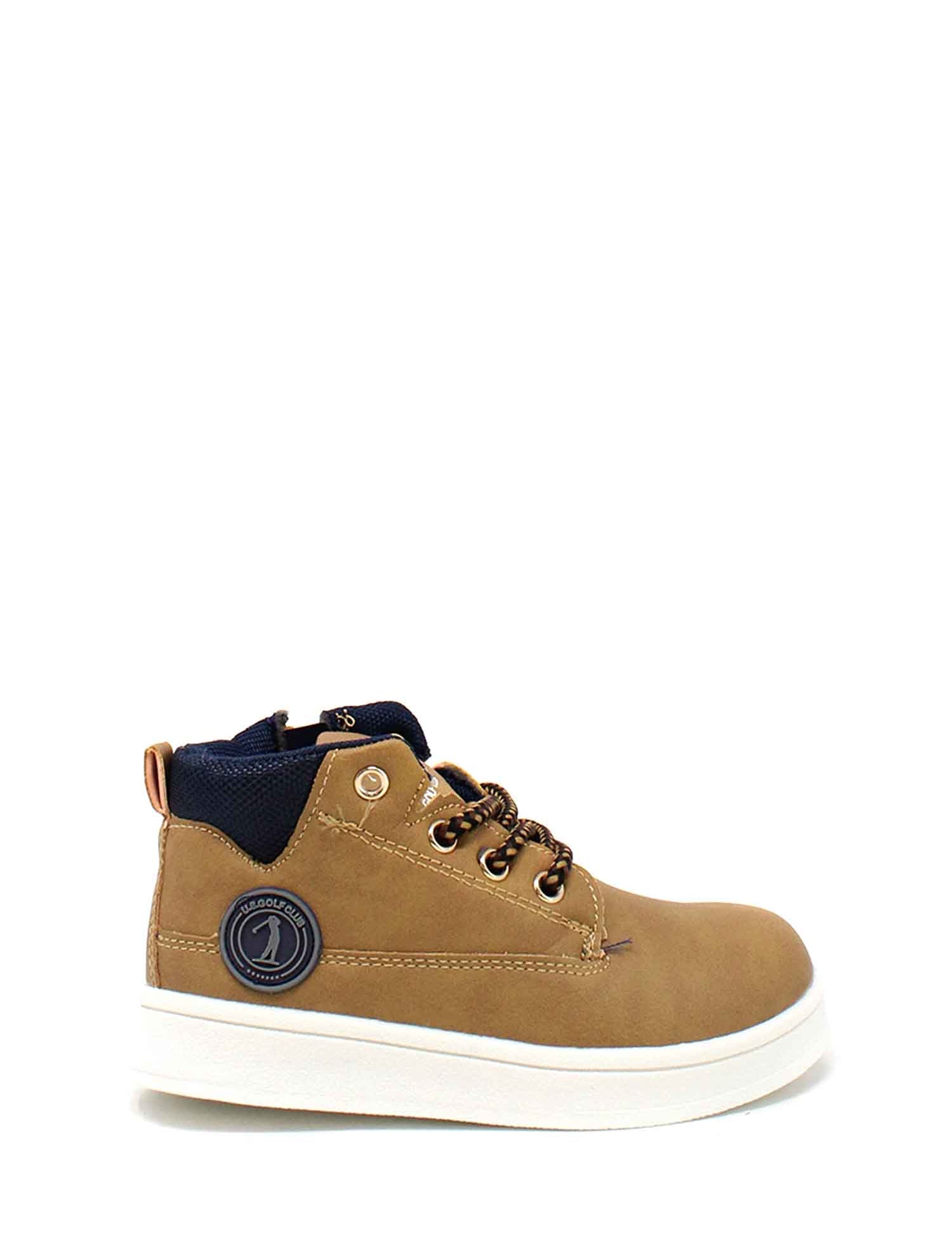 Sneakers Marrone U.s. Golf Kids