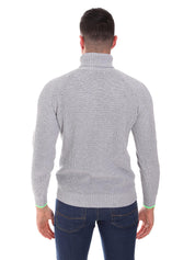 Maglie a collo alto Grigio Gabardine