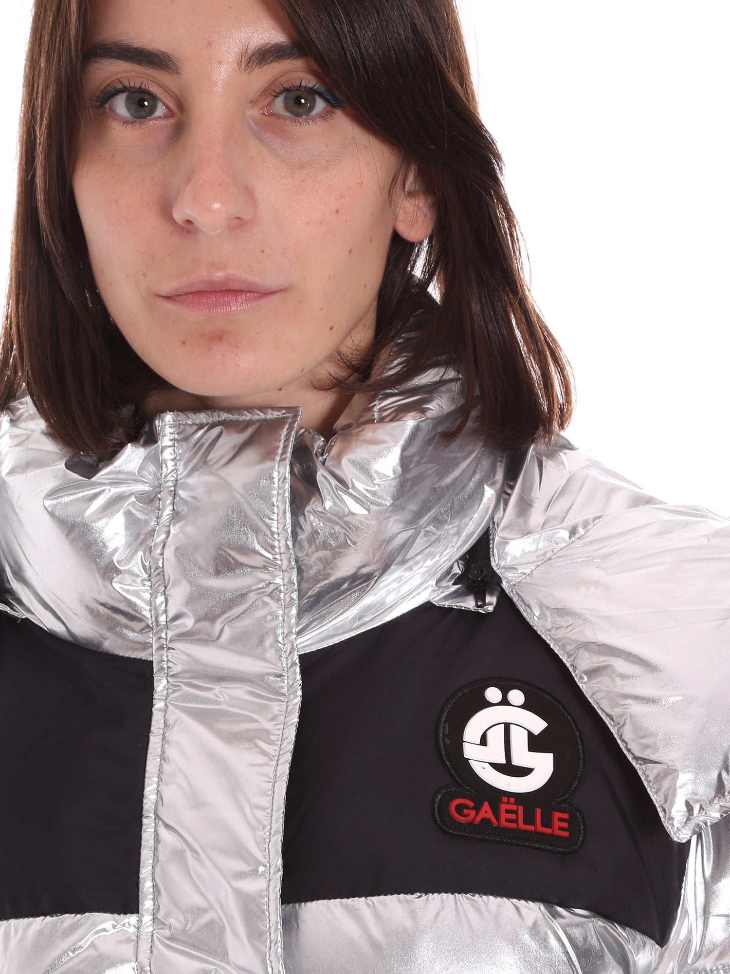 Piumini Argentato Gaelle