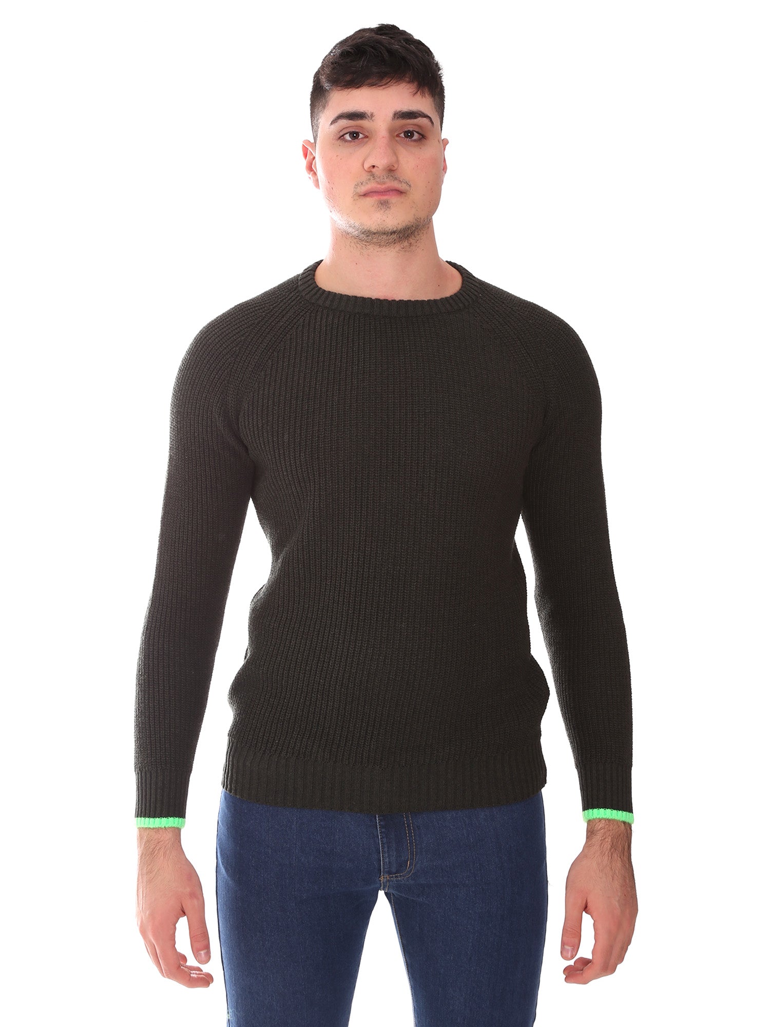 Maglioncini Verde Gabardine