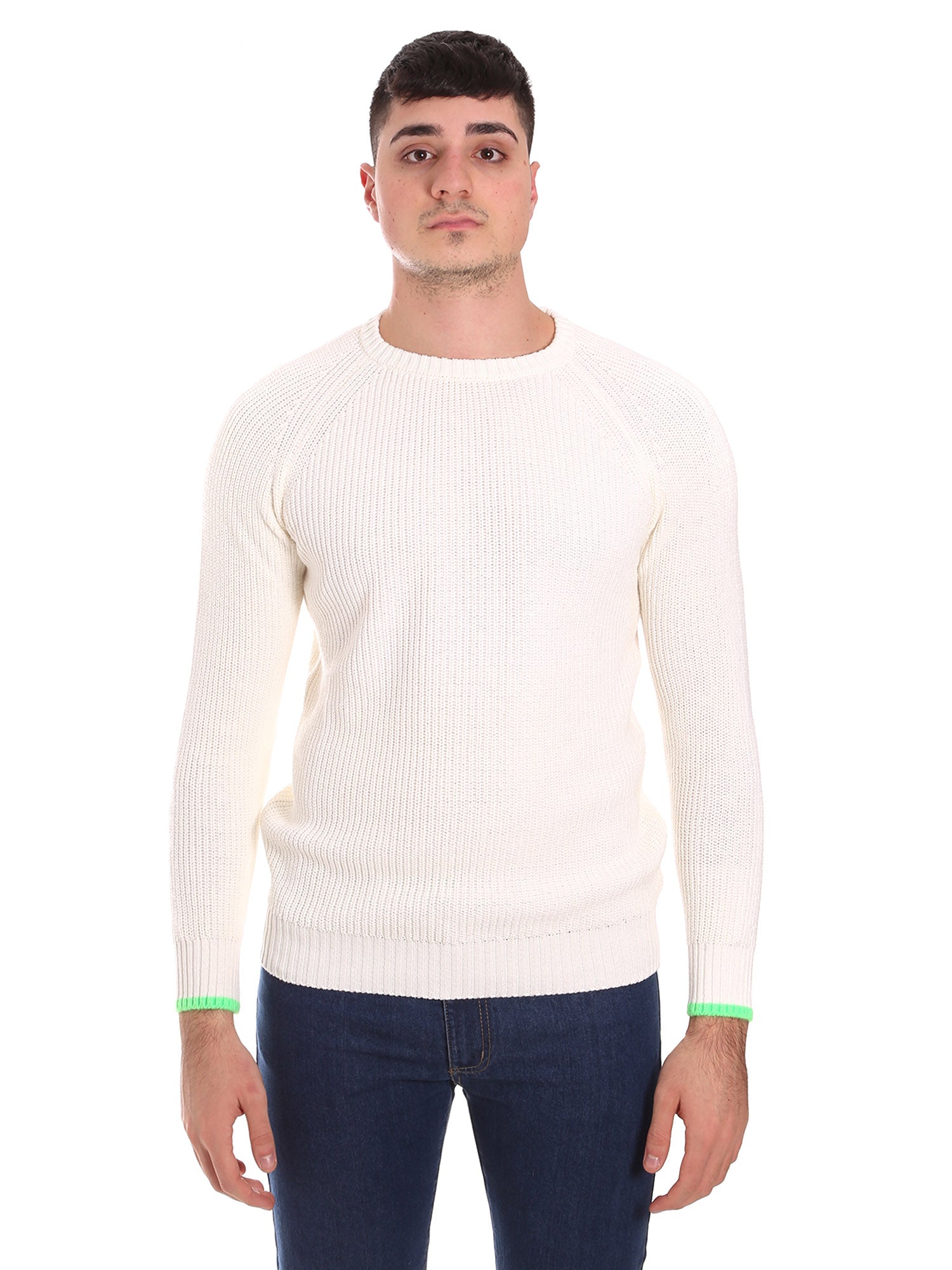 Maglioncini Bianco Gabardine