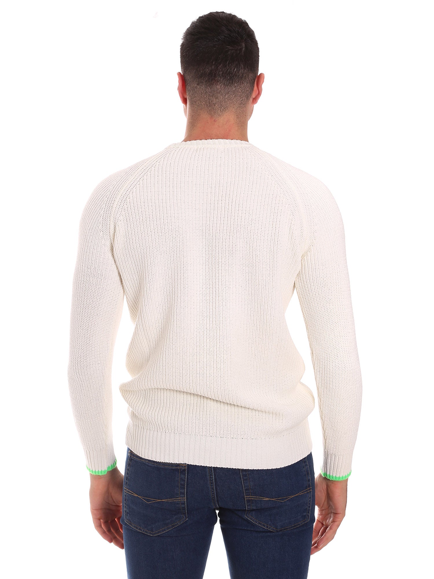 Maglioncini Bianco Gabardine