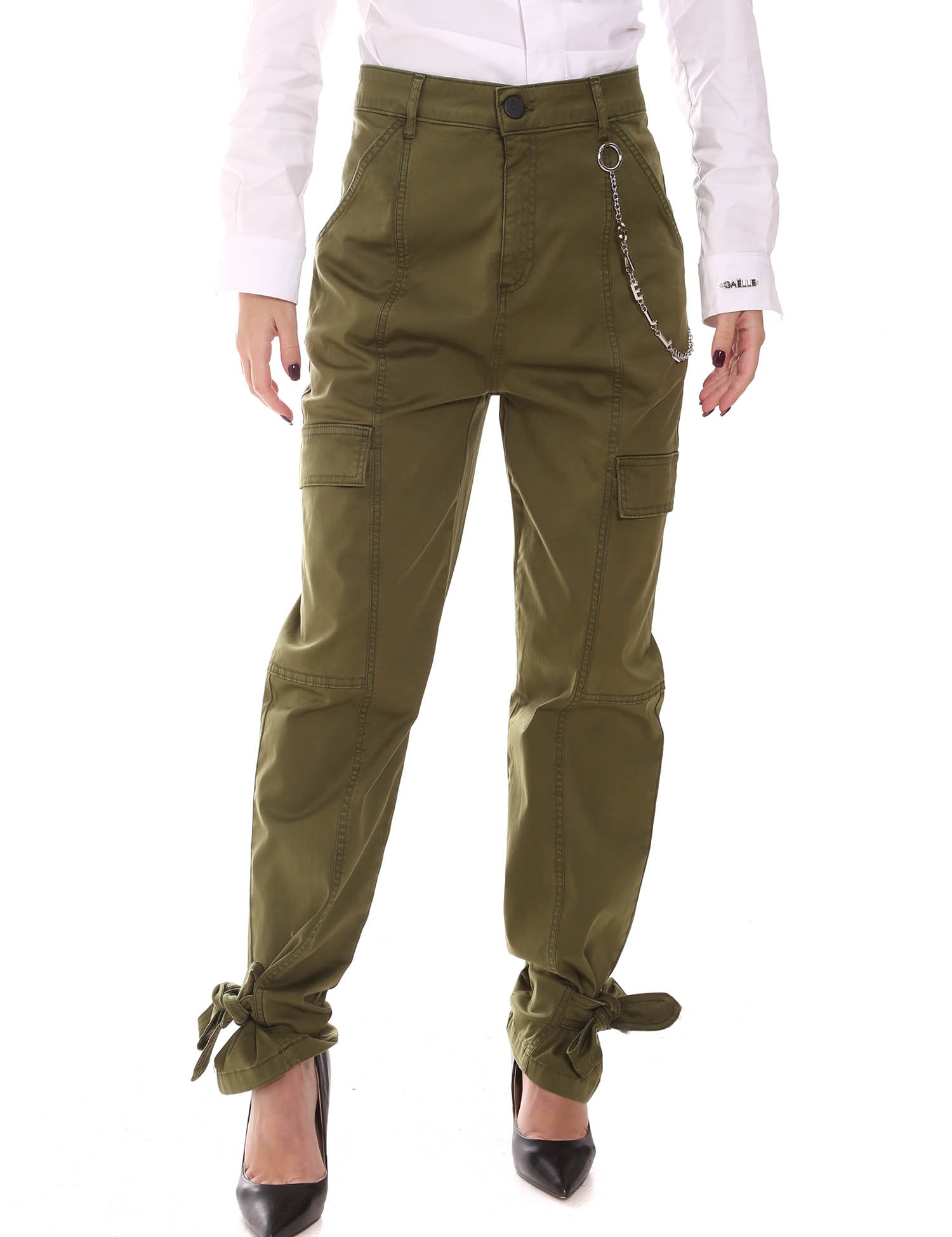 Pantaloni Verde Gaelle