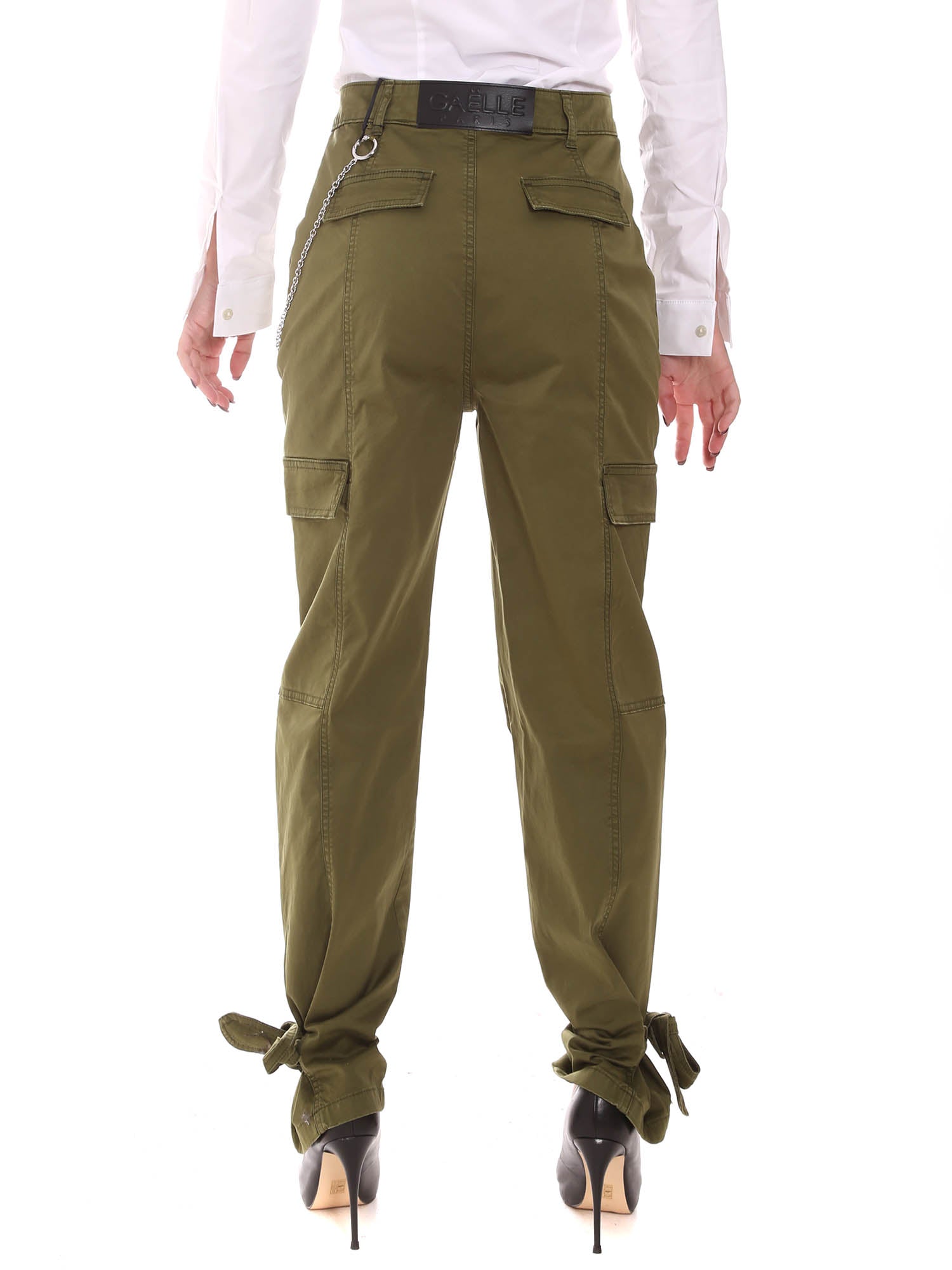 Pantaloni Verde Gaelle