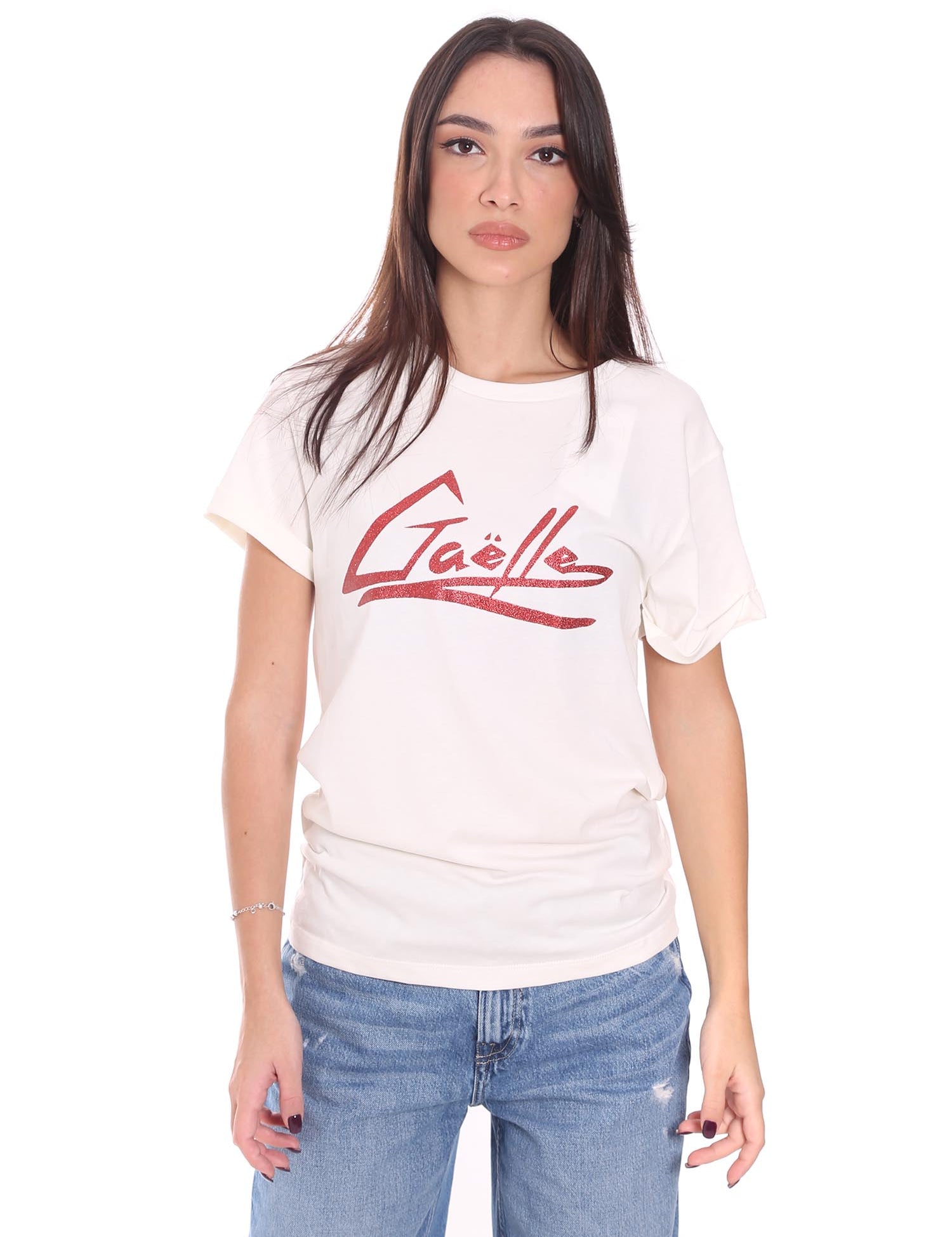 T-shirt Bianco Gaelle