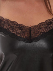 Top e canotte Nero Gaelle