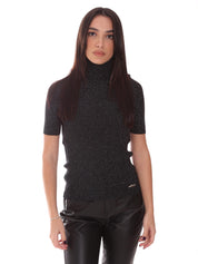Maglie a collo alto Nero Gaelle