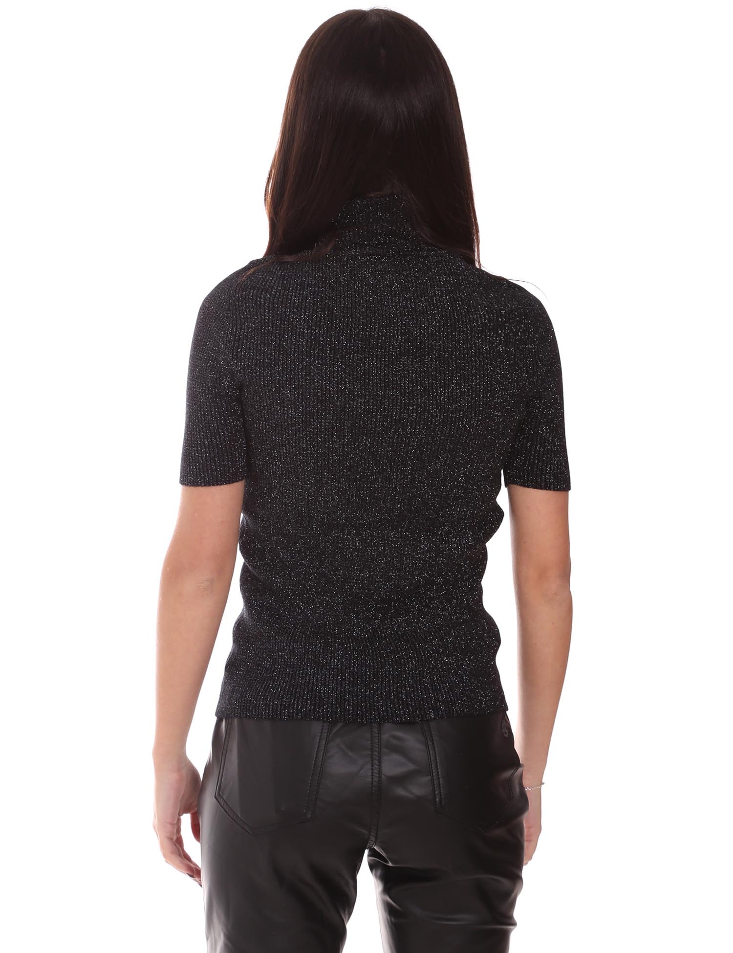 Maglie a collo alto Nero Gaelle