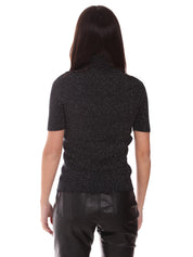 Maglie a collo alto Nero Gaelle