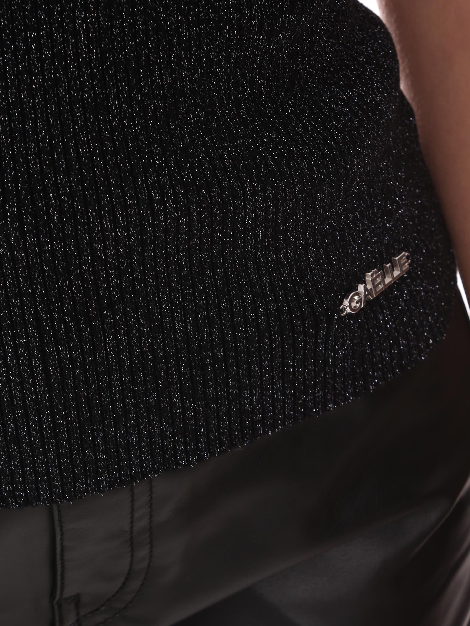 Maglie a collo alto Nero Gaelle