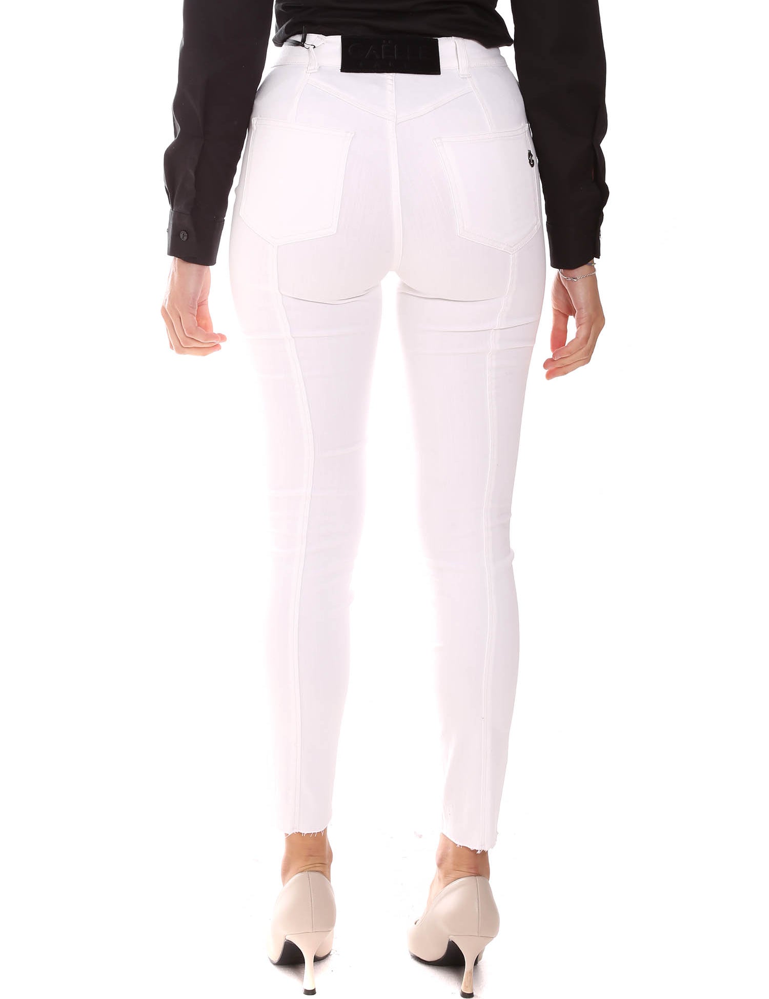 Pantaloni Bianco Gaelle